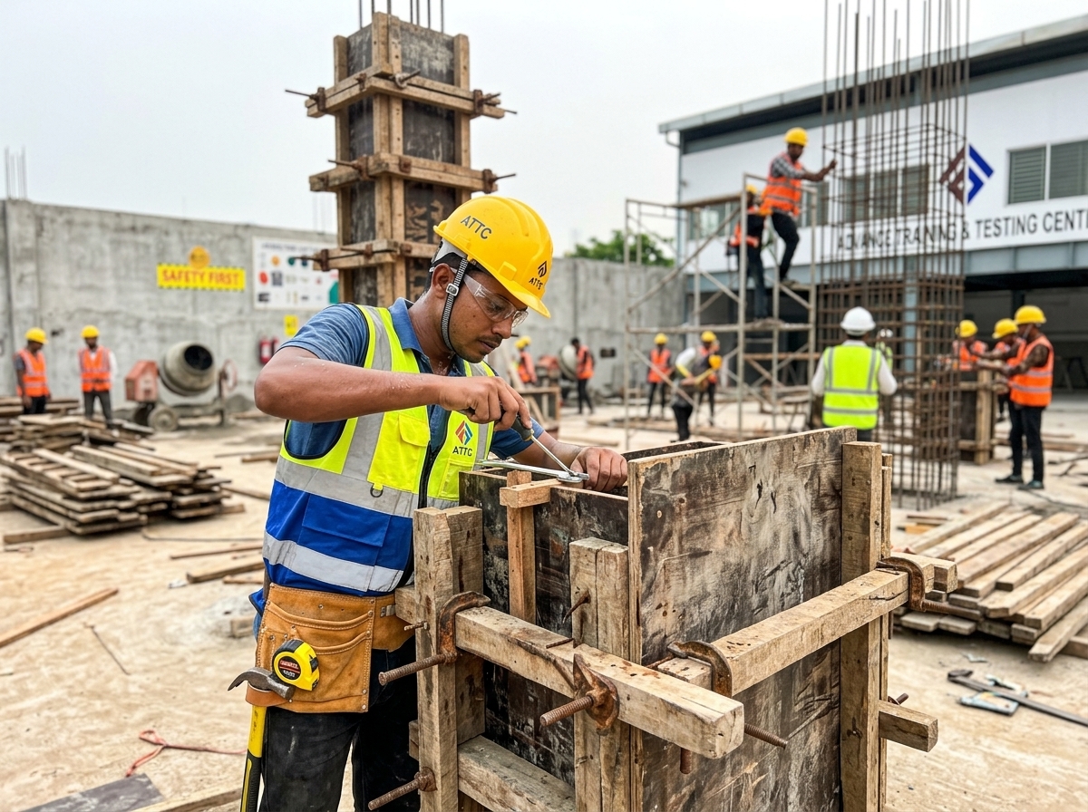 Formwork Carpentry course at ATTC