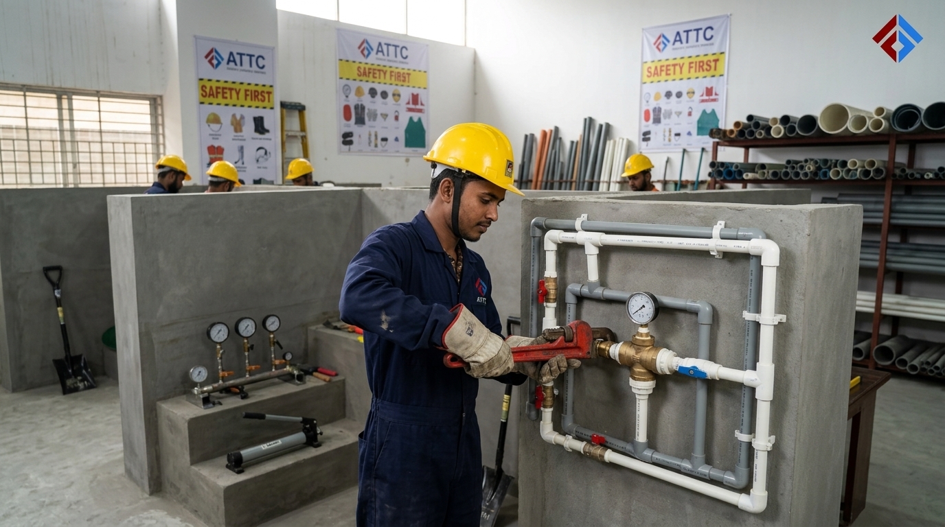 Plumbing vocational course at ATTC